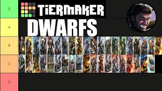 Dwarfs Unit Roster Updated Tier List [upl. by Yesteb]