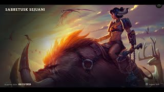 SABRETUSK SEJUANI SKIN SPOTLIGHT09112024 [upl. by Ethbin]