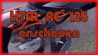 KTM RC 125 anschauen Sound Akrapovic Auspuff [upl. by Nitsu702]