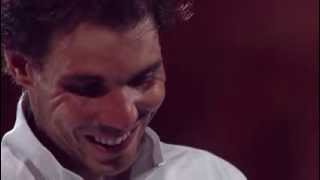 Rafa Nadals thank you speech  2014 Australian Open [upl. by Idelia]