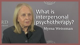 What is interpersonal psychotherapy [upl. by Lednyc575]