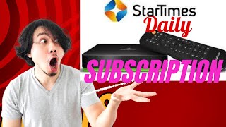 A StepbyStep Guide on Startimes Daily Subscription [upl. by Enoval614]