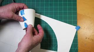 Patternmaking Part 3 How to Make a Pattern for a Cone Shape [upl. by Auguste84]