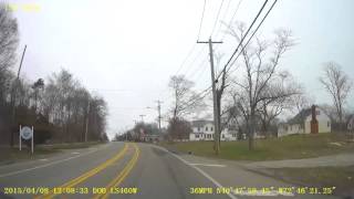 Trip to Eastport Through Center Moriches and East Moriches on Wednesday April 8 2015 [upl. by Ainomar]