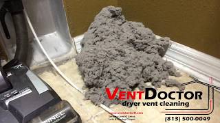 Vent Doctor  Dryer Vent Cleaning with Rotary Brush and Vacuum System [upl. by Dorothee601]