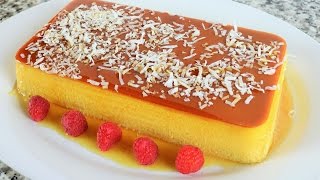 Flan De Coco Latino  Receta Flantastica [upl. by Sirraf]