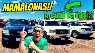 MAMALONASℹ️ F150 Silverado GMC Sierra A cual le VAS Tianguis de autos Irapuato [upl. by Adrahc490]