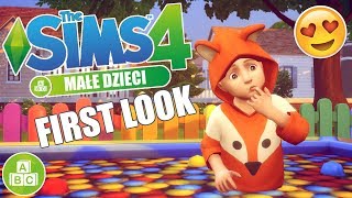 ⭐️ First Look THE SIMS 4 MAŁE DZIECI akcesoria [upl. by Sidhu]