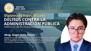 6TA SESION  DIPLOMADO ESPECIALIZADO EN DELITOS CONTRA LA ADMINISTRACIÓN PÚBLICA [upl. by Olbap693]