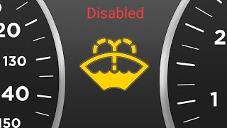 windshield washer fluid level indicator lamp disabled [upl. by Ethban]