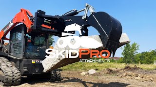 Skid Pro Skid Steer Backhoe [upl. by Znarf]