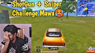 ShotGun  Sniper Crazy Challenge Mawa🔥 Dont Miss the End🤣 [upl. by Galanti]