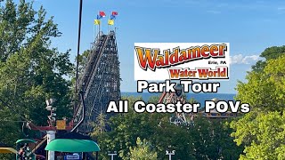 Waldameer Park Tour with All Coaster POVs in Full HD  August 2021  Erie PA  With Ravine Flyer 2 [upl. by Yror]