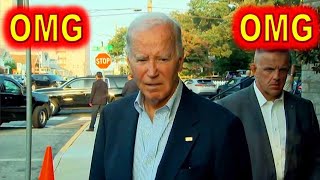 Joe Biden Gets Brutally HECKLED Leaving Church this Morning  Almost Felt Sad for Him [upl. by Calvin]