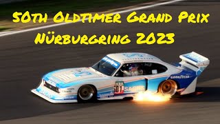 50th Oldtimer Grand Prix Nürburgring 2023 [upl. by Klina582]