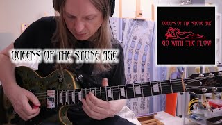 Queens of the Stone Age  Go with the Flow  Guitar Cover [upl. by Buff]