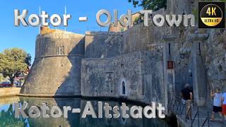 Kotor Old Town Montenegro 4k montenegro monténégro [upl. by Stacia]