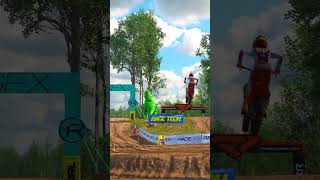 HUGE DOUBLE FRONT FLIP IN MX BIKES [upl. by Inalel568]