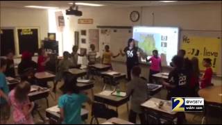 Rockdale County teacher uses song Lean and Dab to empower students [upl. by Assyle]