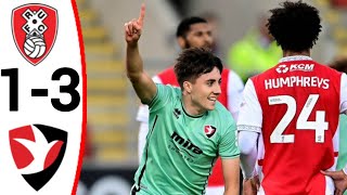 Rotherham vs Cheltenham 13 Joel Colwill Goal All Goals and Extended Highlights [upl. by Oria780]