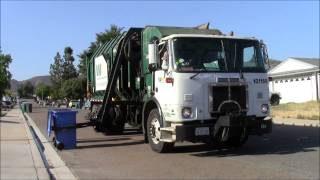 Waste Management Garbage Trucks [upl. by Ecirtahs182]