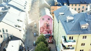 Listen to yourself by Arvida Byström  Mural painting [upl. by Horan]