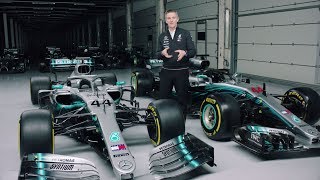 2019 vs 2018 Mercedes F1 Car Explained [upl. by Nnyrat]