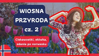 Wiosna amp Przyroda cz 2  słówka i zdania po norwesku  TROLLTUNGA [upl. by Gorges20]