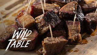 Smoked Bison Burnt Ends  Wild Table [upl. by Corissa]