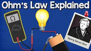 Ohms Law Explained  The basics circuit theory [upl. by Anigroeg]