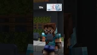 TELEFON ALMAK İÇİN DAMBIL KALDIRDI minecraft shorts [upl. by Adnohryt]