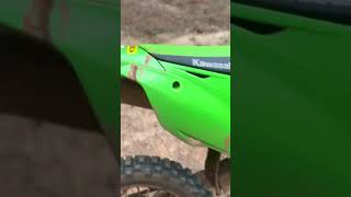 KX112 2Stroke Revving kx112 kawasaki dirtbike 2stroke [upl. by Eidnak525]