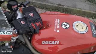 Ducati 996 the king carl fogarty  non posso farcela anche oggi un video sgaffo [upl. by Giaimo]