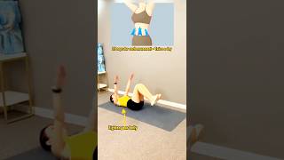 Exercise to lose belly fat home short reducebellyfat bellyfatloss yoga shorts [upl. by Blondy529]