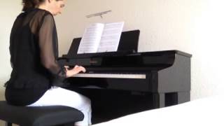 Die Rosenblüte aus Amélies Klavierbüchlein am Klavier  Piano [upl. by Eitteb]