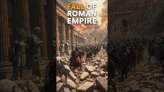 The Fall of Rome and Germanic Invasions — An Empire Crumbles shorts history facts romanempire [upl. by Yrokcaz741]