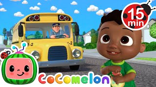 🚌Wheels on the Bus Journey With Cody Family🎶  CoComelon  Its Cody Time  CoComelon Songs [upl. by Imarej]