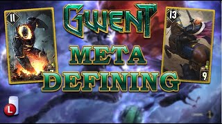 THE BANISHED META  GWENT BANISHED SEASONAL EVENT NILFGAARD DECK [upl. by Ellesig]