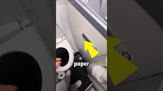 Strong Vacuum in Airplane Toilet 😲 [upl. by Verne]