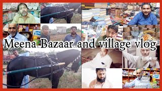 Hazro Pakistan vlog Meena Bazaar horse lover village shop munsab k hazro tv vlog Attock Pakistan [upl. by Melar887]