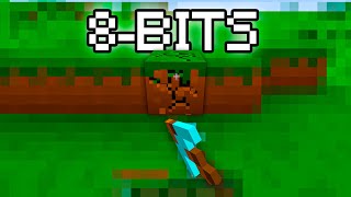 Convertí las Texturas de Minecraft en 8 BITS 👾 [upl. by Uria]