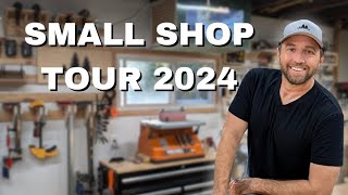 The Ultimate Woodworking Shop Tour 2024 [upl. by Amarette]