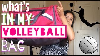 Whats in my Volleyball Bag 2015 [upl. by Carmel]