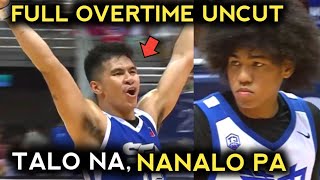 Full Overtime Uncut  SGA Pilipinas vs Taiwan Malinaw na Dayaan sa Jones Cup Kinarma Bigla [upl. by Itoyj997]