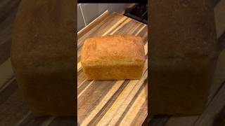 Easiest Homemade Bread Loaf 😍 baking foodie [upl. by Kulseth145]