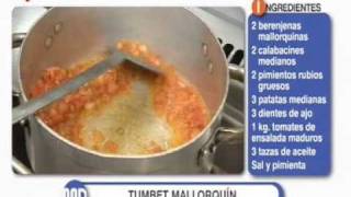 Receta del tumbet mallorquín o milhojas de verduras [upl. by Aietal]