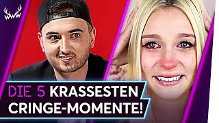 Die 5 KRASSESTEN CringeMomente auf YouTube  TOP 5 [upl. by Alysoun32]