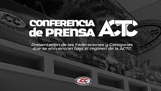 Conferencia de PRENSA ACTC [upl. by Gun]