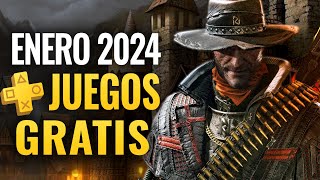 LOS JUEGOS GRATIS ENERO 2024 PLAYSTATION PLUS PS4 amp PS5 [upl. by Anayit]