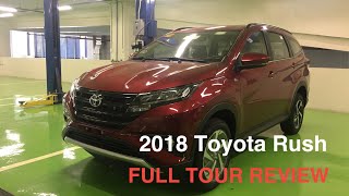 2018 TOYOTA RUSH 15G AT  FULL TOUR REVIEW [upl. by Miof Mela]